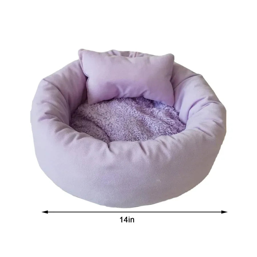 Cat Cave Bed for Living Room SofaStyle Couch Design with Removable Cushion