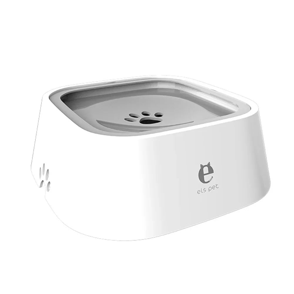 Custom Dog Drinking Water Bowl No Spill Floating Non-Wetting Mouth Large Capacity