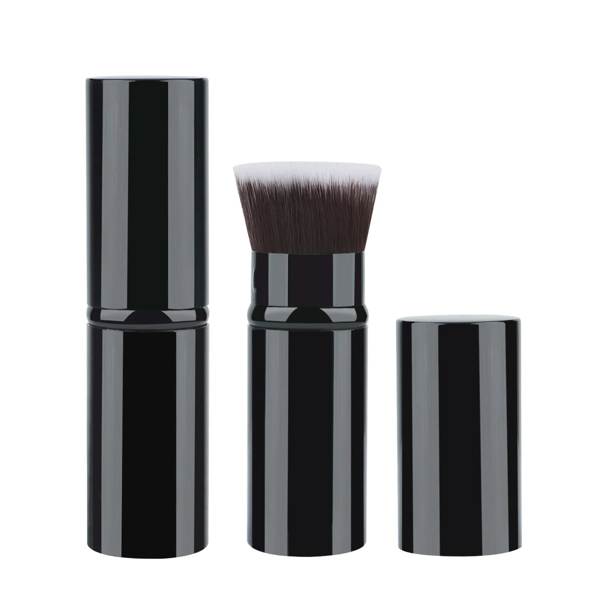 1pc Retractable Brush Makeup Brush Powder Blusher Powder Brush Mini Multi-function