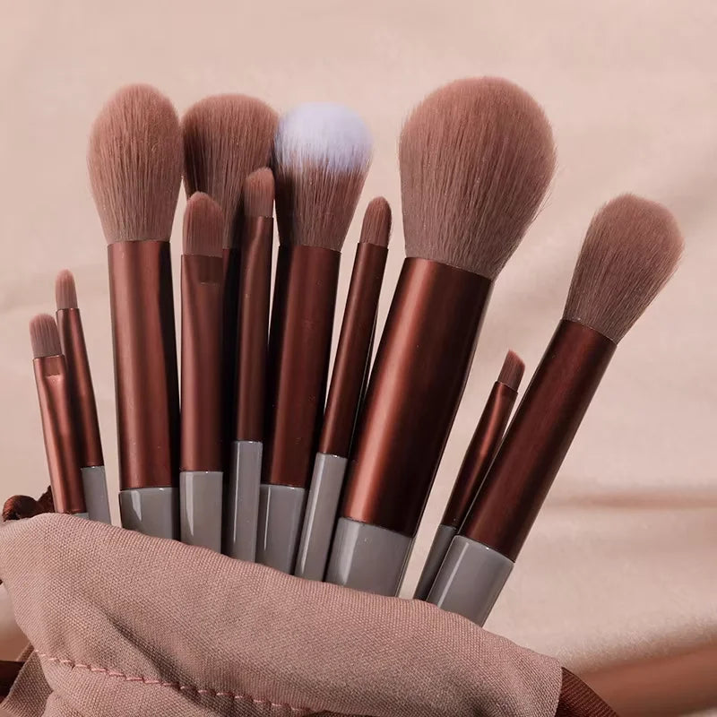 1/13PCS Soft Fluffy Makeup Brushes Set for Cosmetics Foundation Blush Powder Eyeshadow Makeup Brush