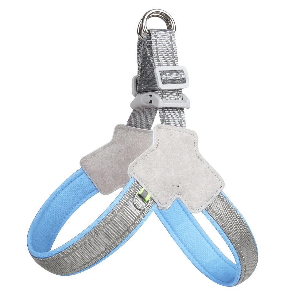 Reflective Pet Dog Harness For Small Medium Dogs Cat No Pull Vest Harnesses