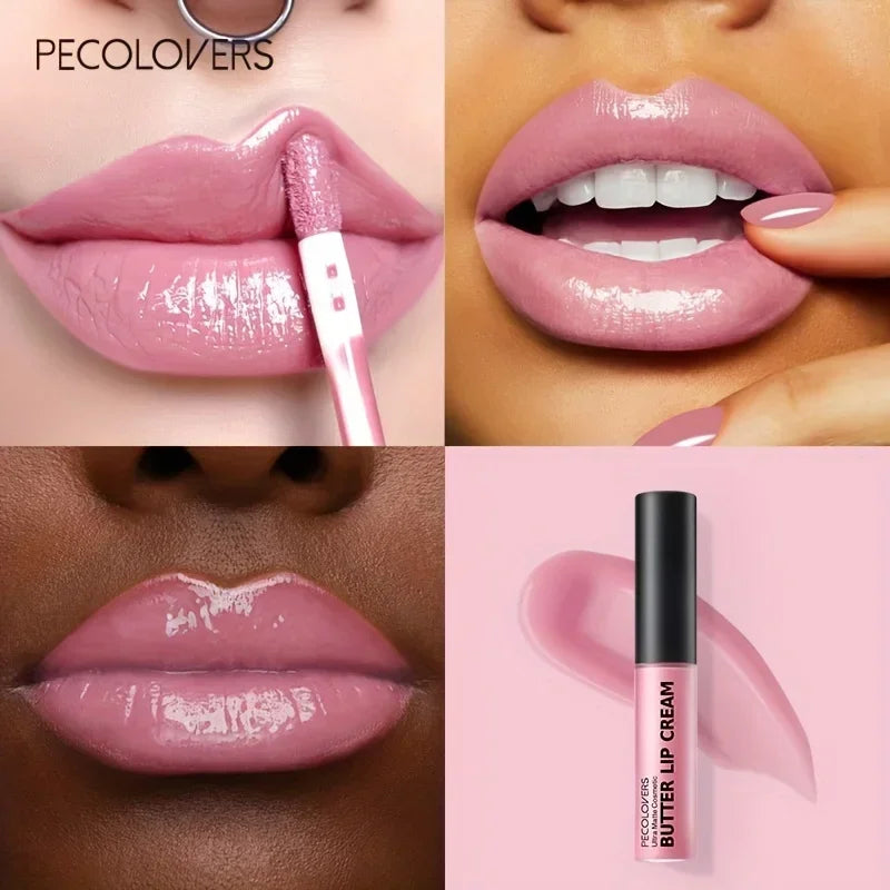 1PC Waterproof Liquid Lipstick 21 Color Vitamin E Lip Plumpers