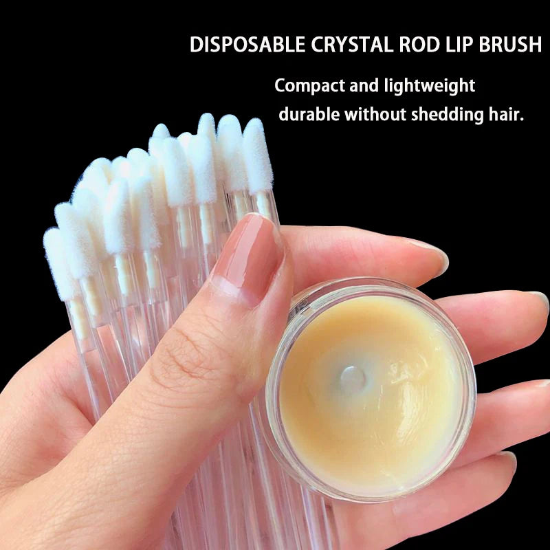 100/300PCS Disposable Lip Brush Makeup Brushes Lipstick Applicator