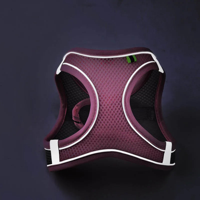 Dog Harness with Leash Adjustable Vest Walking Supplies Soft Breathable Pet Accessories