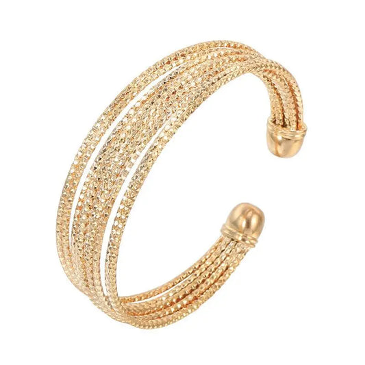 Bohemia Style Circle Bangles and Bracelets ( Openning ) for Women