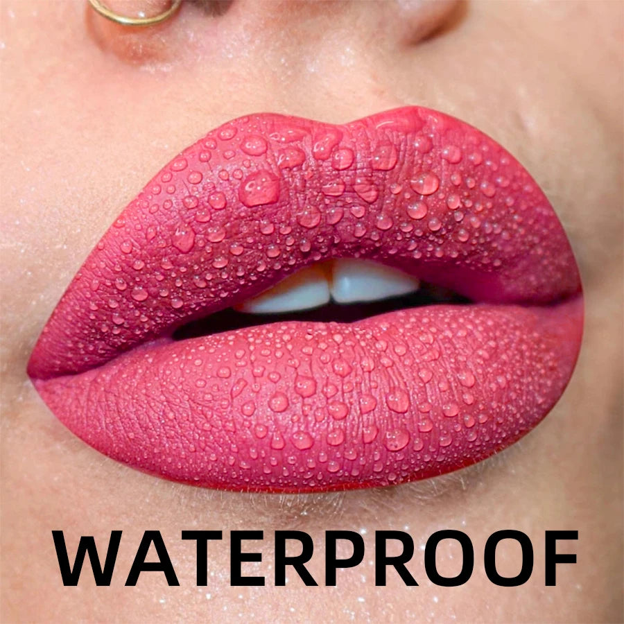 19 colors Matte Velvet Lip Gloss Waterproof Liquid Lipstick