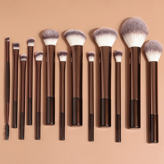 13PCS Makeup Brush Set Foundation Concealer Powder Eyeshadow Blush Brush