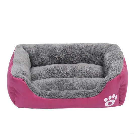 Dog Bed with Furry Cushion Soft and Beautiful Non-Slip