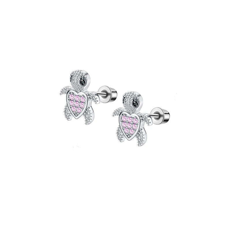 1/ 6 Pairs Hypoallergenic Screwback Earrings for Women