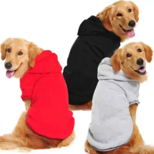 Winter Dog Clothes Sport Hoodies Sweatshirts Warm Coat Clothing for Small Medium Large Dogs