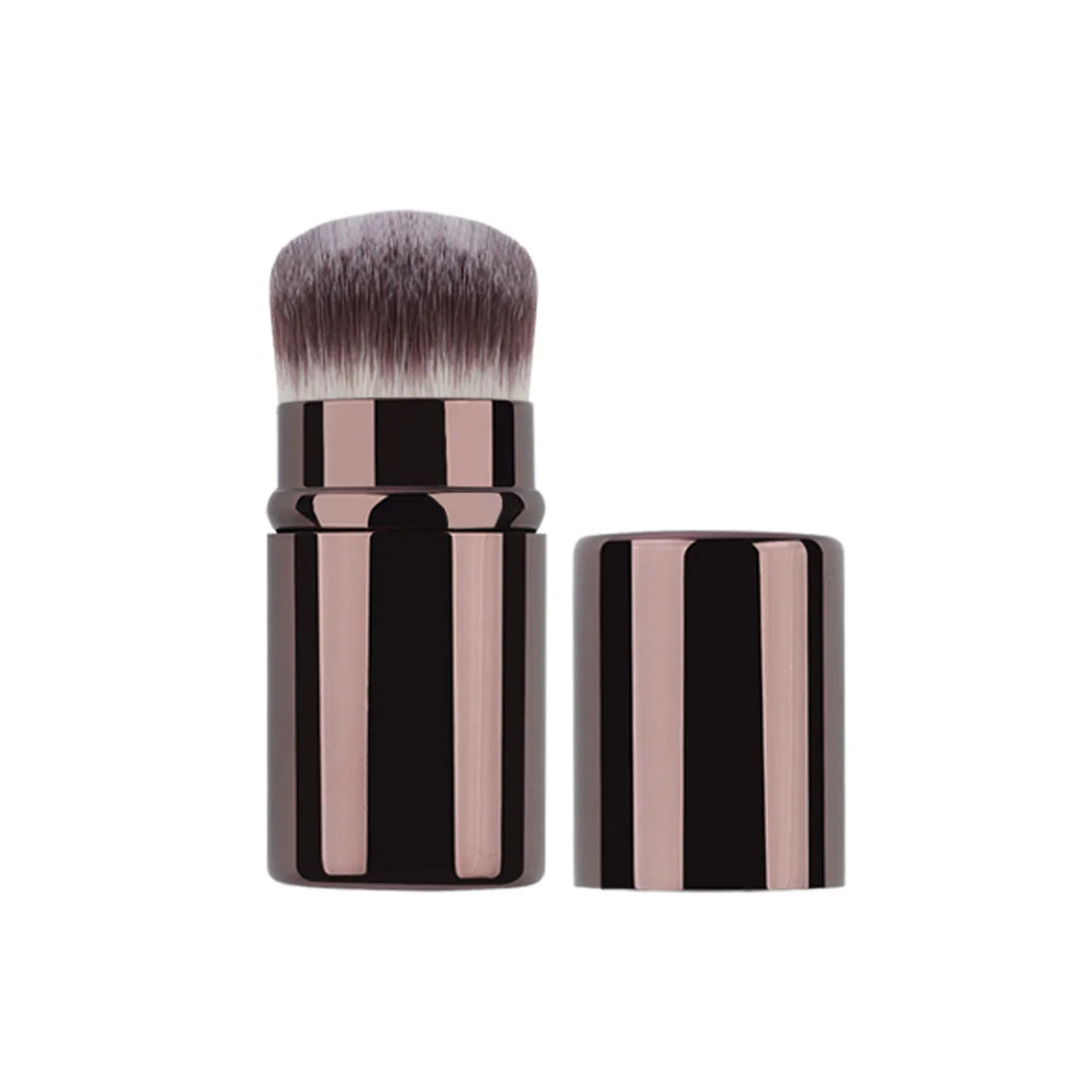 1pc Retractable Brush Makeup Brush Powder Blusher Powder Brush Mini Multi-function