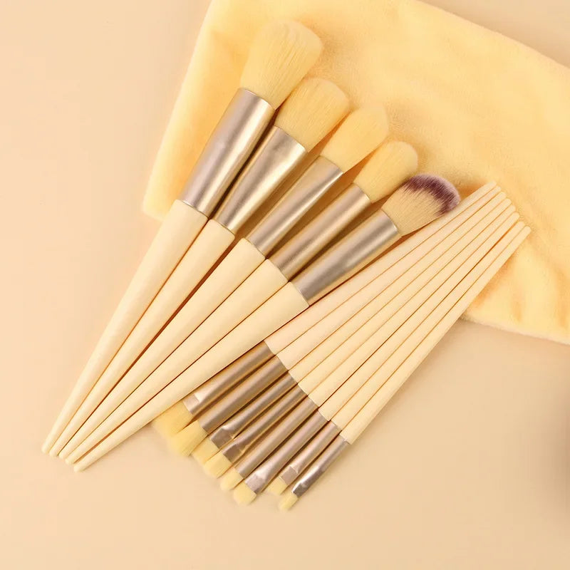 1/13PCS Soft Fluffy Makeup Brushes Set for Cosmetics Foundation Blush Powder Eyeshadow  Makeup Brush