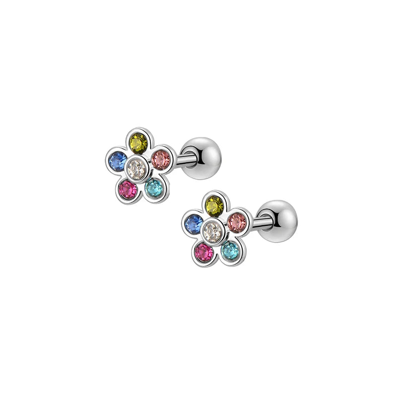 1/ 6 Pairs Hypoallergenic Screwback Earrings for Women