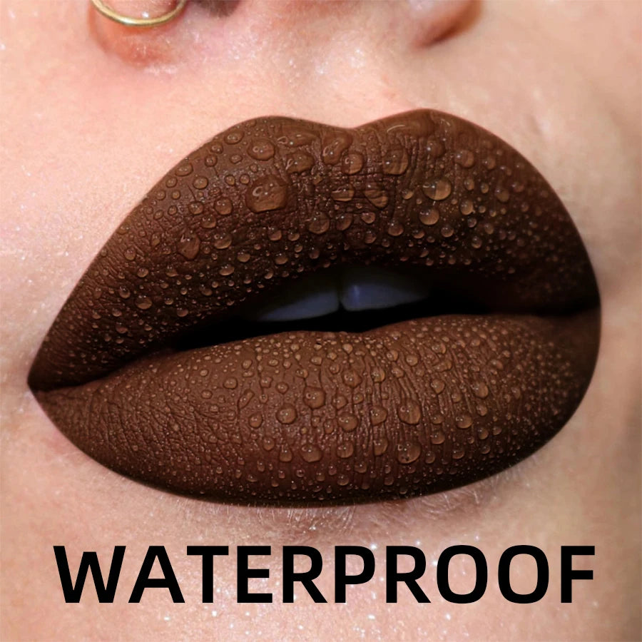 19 colors Matte Velvet Lip Gloss Waterproof Liquid Lipstick