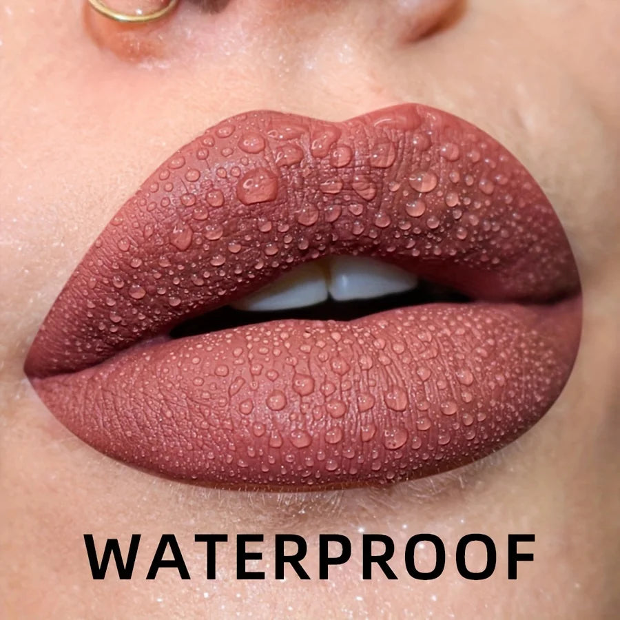 19 colors Matte Velvet Lip Gloss Waterproof Liquid Lipstick