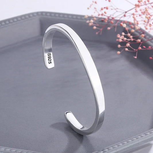 Elegant 925 Sterling Silver Bracelets for Women