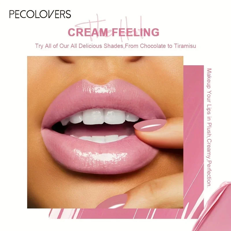 1PC Waterproof Liquid Lipstick 21 Color Vitamin E Lip Plumpers