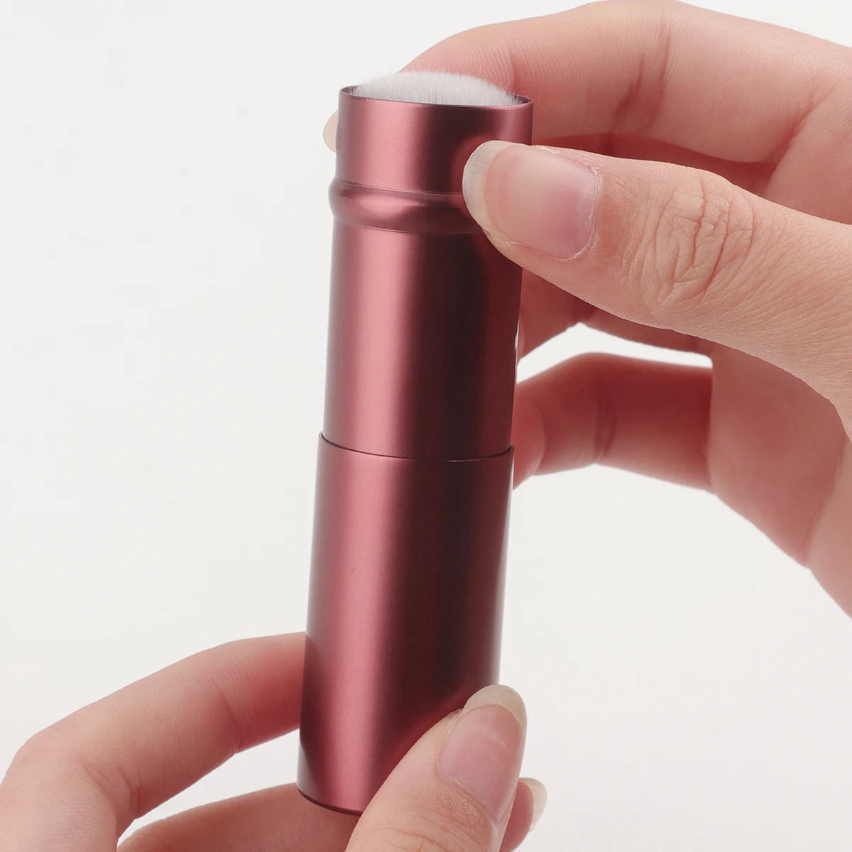 1pc Retractable Brush Makeup Brush Powder Blusher Powder Brush Mini Multi-function