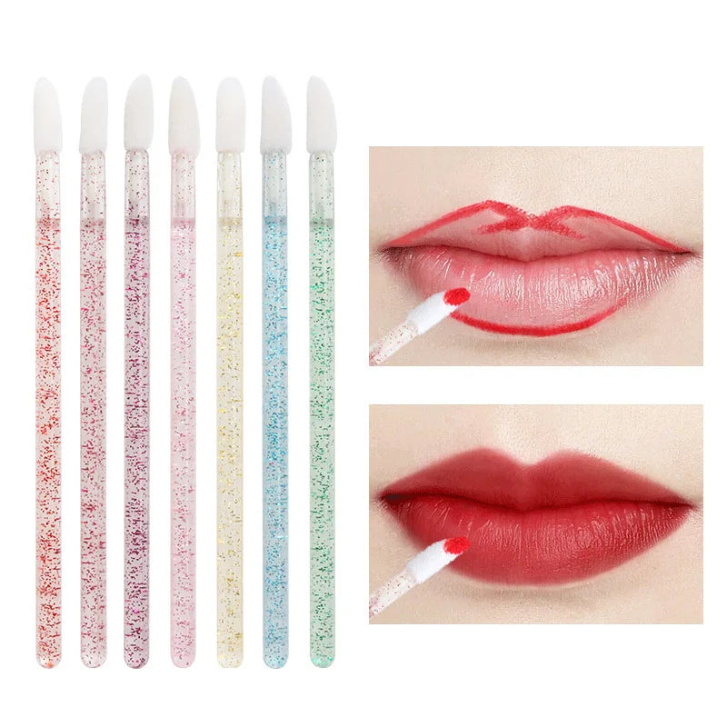 100/300PCS Disposable Lip Brush Makeup Brushes Lipstick Applicator