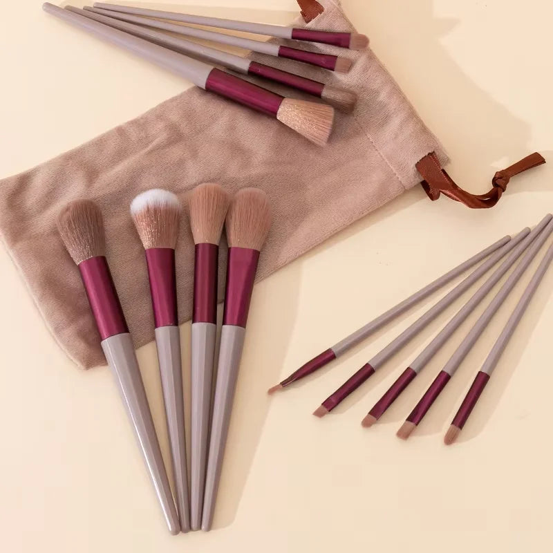 1/13PCS Soft Fluffy Makeup Brushes Set for Cosmetics Foundation Blush Powder Eyeshadow  Makeup Brush