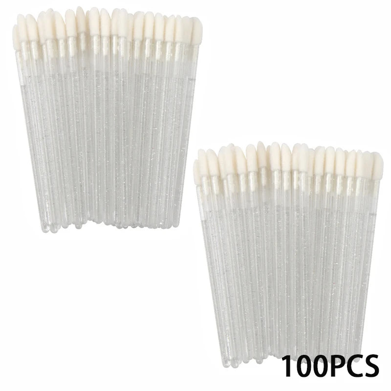 100/300PCS Disposable Lip Brush Makeup Brushes Lipstick Applicator