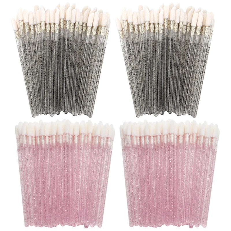 100/300PCS Disposable Lip Brush Makeup Brushes Lipstick Applicator