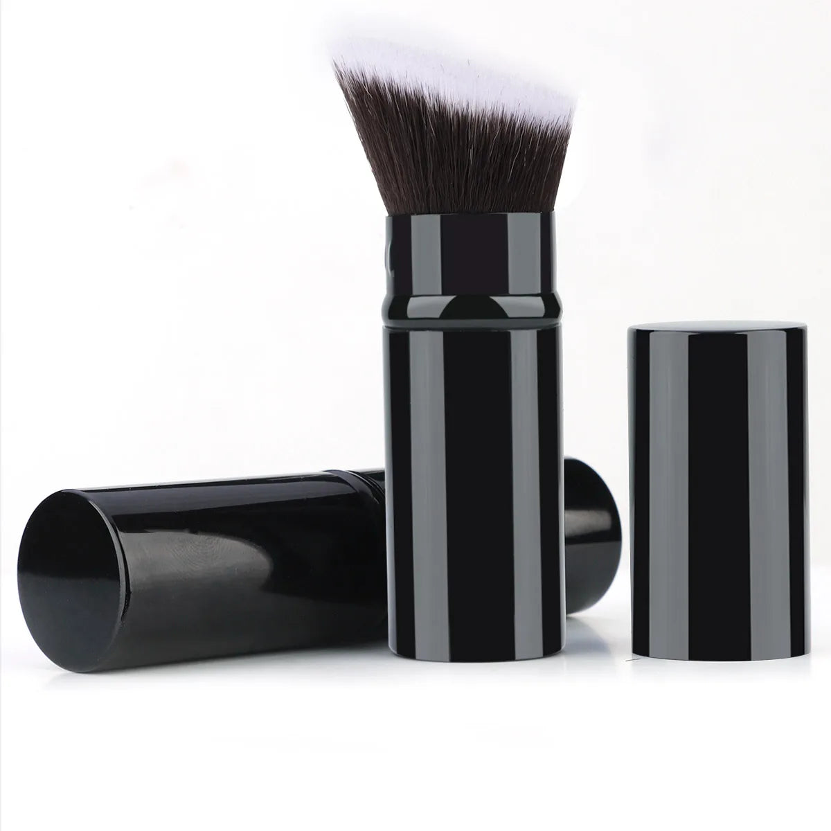 1pc Retractable Brush Makeup Brush Powder Blusher Powder Brush Mini Multi-function