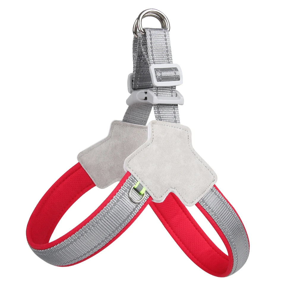 Reflective Pet Dog Harness For Small Medium Dogs Cat No Pull Vest Harnesses
