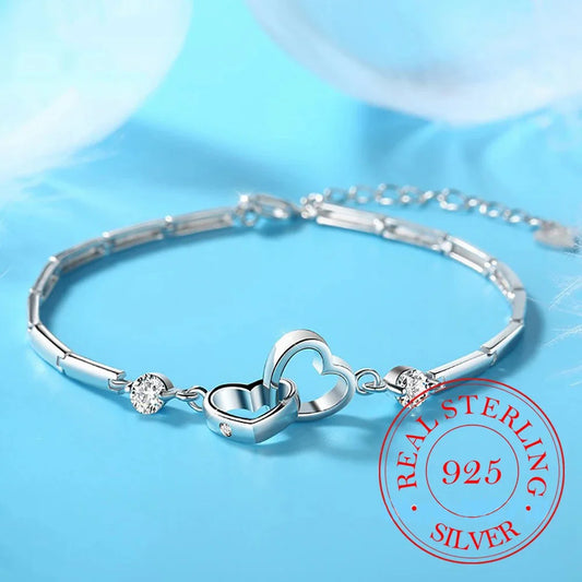 925 Sterling Silver Bracelets for Women