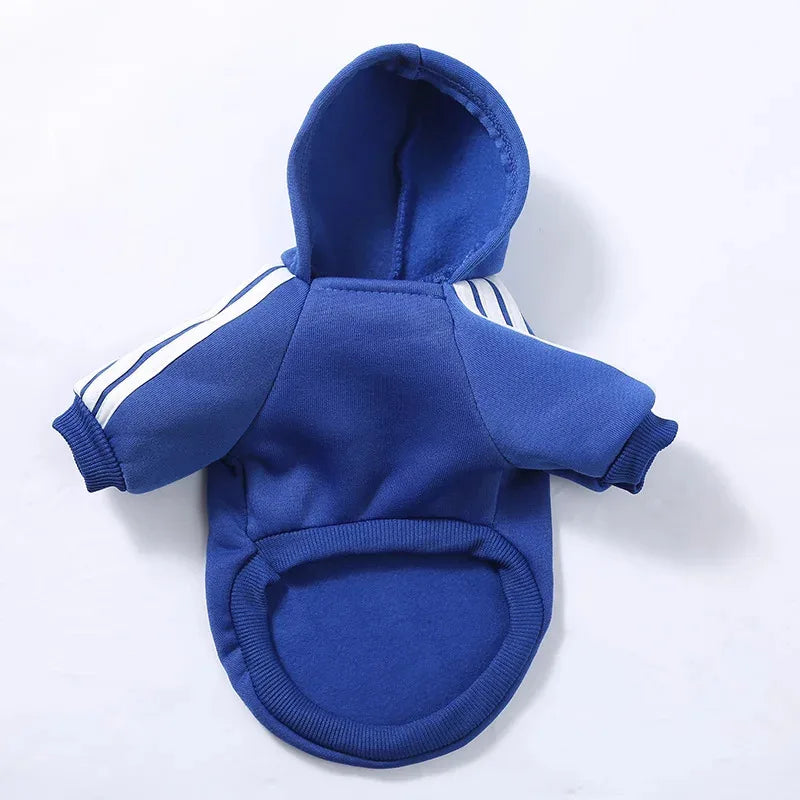 Adidog Pet Dog Clothes for Small Medium Big Large Dogs Cotton Hooded Sweatshirt