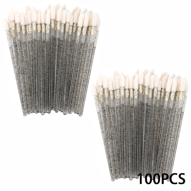 100/300PCS Disposable Lip Brush Makeup Brushes Lipstick Applicator