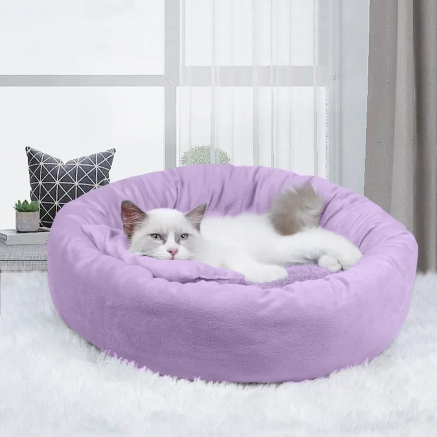 Cat Cave Bed for Living Room SofaStyle Couch Design with Removable Cushion