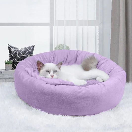 Cat Cave Bed for Living Room SofaStyle Couch Design with Removable Cushion